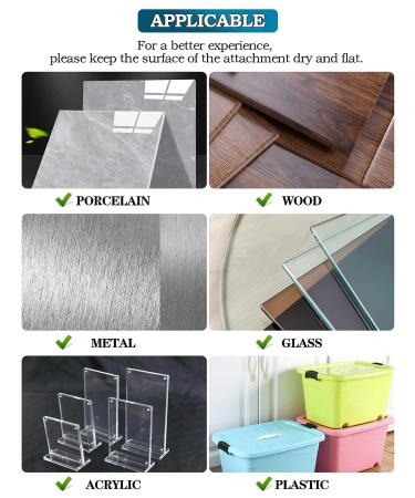 STUAKO Double Sided Tape Heavy Duty (16.5 FT x 1.18 in) - Removable, Washable, Reusable Gel Tape Strips for Kitchen, Living Room, Office - Buy Online on GoSupps.com