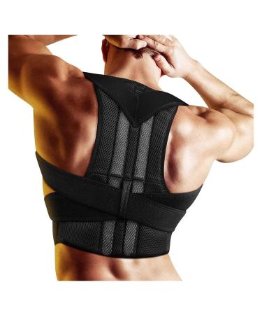 Back Brace Belt Posture Corrector for Women and Men Older Back Lumbar Pad Support Shoulder Posture Support Straightener Lumbar Support Belt (Size : 2XL) (Xx) (X)