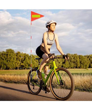 DSLSQD Reflecting Bicycle Flag - Adjustable Waterproof Safety Pennant for Kids | Perfect Bike Accessories for Child Safety - Buy Online on GoSupps.com