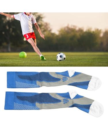 2 Pack Compression Socks - Elastic Breathable Nylon Sports Stockings for Running Basketball & Football (SM Size) - Shop Internationally! - Buy Online on GoSupps.com