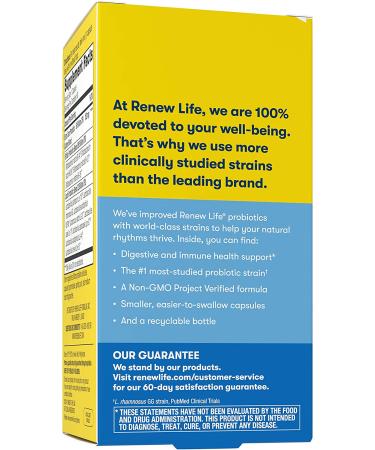 Renew Life Ultimate Flora Extra Care Probiotic - 50 Billion CFU, 90 Vegetarian Capsules - Buy Online on GoSupps.com