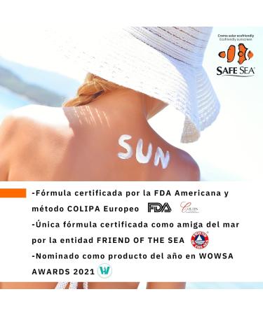 Nidaria SAFE SEA Jellyfish Sting Sun Spray SPF 50 Vegan formula Very water resistant and high sun protection for adults Suitable for sensitive skin Size 250ml - Buy Online on GoSupps.com