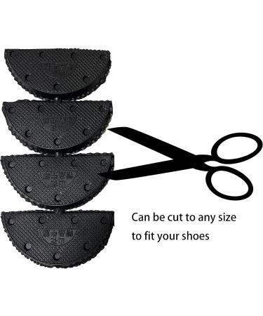 Buy COTIM COYIN Non-Skid Shoe Sole Protectors - 4 Pairs Non-Slip Rubber Heel Cushions for Boots & Shoes - Durable Replacement Pads - Large Black - Buy Online on GoSupps.com