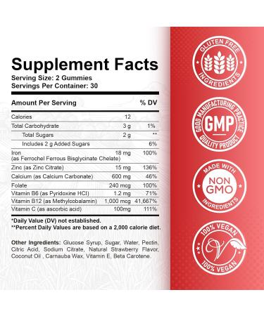 ReviNutra Iron Gummies Supplement for Adults & Kids | Soursop Graviola Liquid Drops | Bundle - Buy Online on GoSupps.com