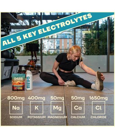 Oasis Electrolyte Powder - Sugar Free Zero Calorie Natural Flavor Hydration Packets for Workout or Going Out | ORS Hydration Powder Solution with 5 Electrolytes Vitamin C | Variety Pack (16 Sticks) Variety Pack 12 Ounce  - Buy Online on GoSupps.com