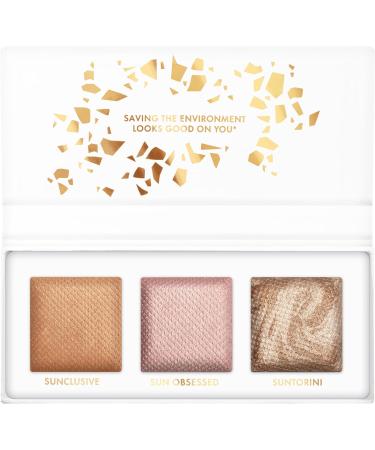 Catrice Summer OBSESSED Glowy Face Highlighter Palette No. C01 Multicolour 3 Natural Glowing Colours Vegan Fragrance Free Alcohol Free Preservative Free 13.5g - Buy Online on GoSupps.com