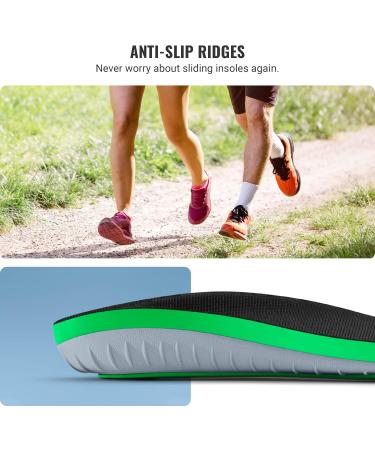 Protalus T-100 Elite Shoe Inserts | Patented Stress Relief Insoles for Plantar Fasciitis | Enhanced Comfort & Alignment | Men's Size 9.5 - Buy Online on GoSupps.com
