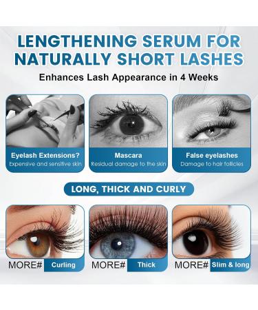 5ml S rum Cils S Rum De Croissance Des Cils Pour obtenir des cils plus longs et plus denses procure une sensation de souplesse et de beaut naturelle Texture L g re et Rapide Absorption - Buy Online on GoSupps.com