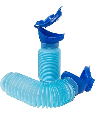 Double Pack Uriwell - 2x 800ml Reusable Mobile Urinal for Travel & Outdoor Use | International Shipping Available - Buy Online on GoSupps.com