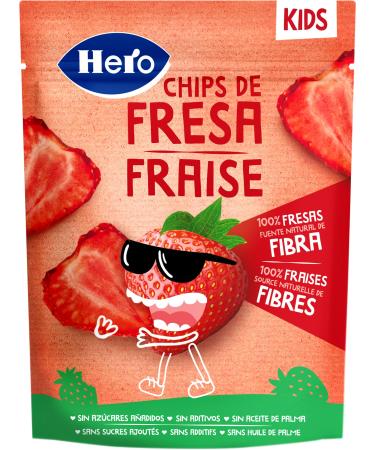Hero Kids Chips Strawberry 12 G
