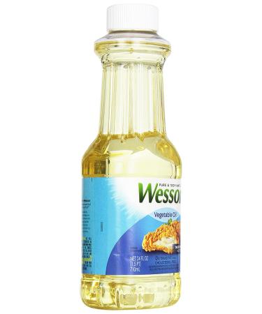 WESSON Pure Vegetable Oil 24 oz - 0g Trans Fat, Cholesterol Free - Buy Online on GoSupps.com