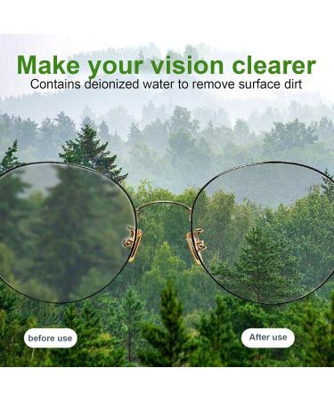Lens Cleaning Spray 100ml Sunglass Cleaner Anti Fog Spray for Glasses Glasses Cleaner Spray Quick Drying Eye Glass Cleaners Spray for Electronic Screens Rowces - Buy Online on GoSupps.com