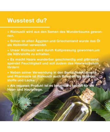  mituso mituso Castor Oil - 2000 ml - 100% Pure Cold-Pressed Oil - Native Ph. Eur. Eyelash Serum - Natural Hair Oil - Buy Online on GoSupps.com