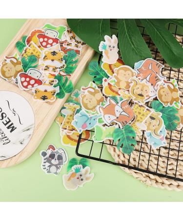 Catelves 60 Edible Jungle Animal Cake Decorations - Muffin & Cupcake Toppers for Birthday Parties - Buy Online on GoSupps.com