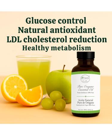 100% Pure Oregano Essential Oil Food Grade High Carvacrol +97 Steam Distilled - Therapeutic for Culinary Wellness Aromatherapy 4 fl oz 120ml - Buy Online on GoSupps.com