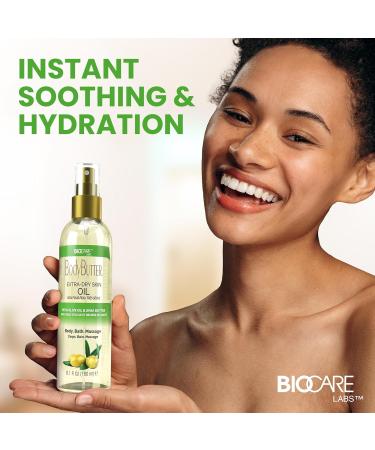 Biocare Skin Renewal Olive Oil Moisturizer | Hydrating Body Oil with Shea Butter & Vitamin E for Extra Dry Skin - 6.1 oz - Buy Online on GoSupps.com