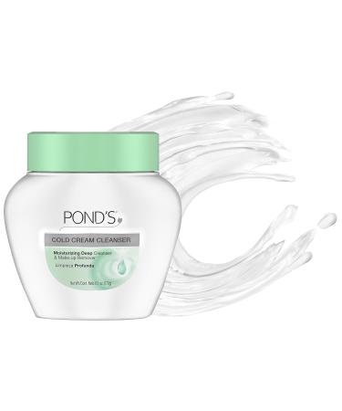 Pond's Unisex Cold Cream Cleanser 6.1 Oz - Hydrating Face Cleanser for All Skin Types | Shop Internationally - Buy Online on GoSupps.com