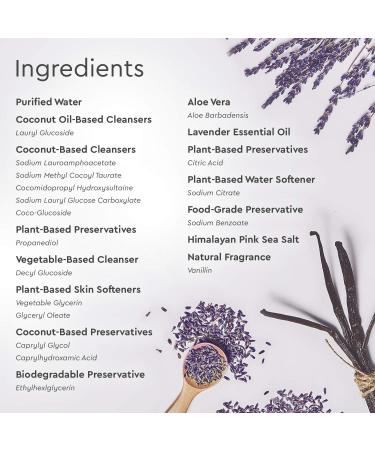 Puracy Natural Hand Soap - Lavender & Vanilla 12 fl oz | Gentle, Eco-Friendly Formula - Buy Online on GoSupps.com