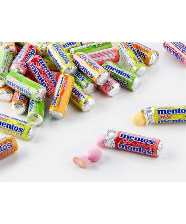 Mentos Mini Fruit Mix Bucket & Chupa Chups Mini Classic Lollipops - 100 Mini Lollipops in Cola Orange Strawberry Apple & Cherry Flavors - Perfect 100 x 6g Fruit Mix Bundle - Buy Online on GoSupps.com