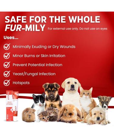 PoviGel 3-Way Healing Ointment for Dogs & Cats | Povidone Iodine 3% Hydrogel | Wound Care Hot Spot & Skin Irritation Relief - Buy Online on GoSupps.com