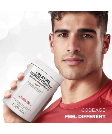 Codeage Creatine Monohydrate Powder Supplement Pure Creatine 5000mg 3-Month Supply Unflavored Micronized Muscle Support Keto-Friendly - 90 Servings - Buy Online on GoSupps.com