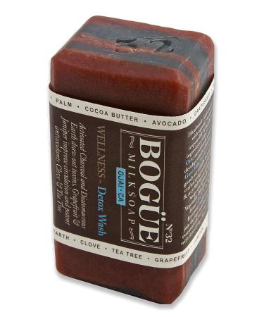 BOGUE Organic Handmade Goat Milk Soap - Wellness N 32 Detox Blend with Activated Charcoal & Essential Oils for Healthy Skin - International Shipping Available - Buy Online on GoSupps.com