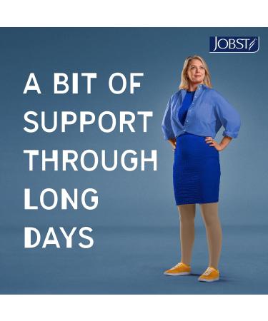 JOBST Relief Compression Stockings 30-40 mmHg | Knee High Silicone Dot Band | Closed Toe | Beige | Small Petite - International Shipping Available - Buy Online on GoSupps.com