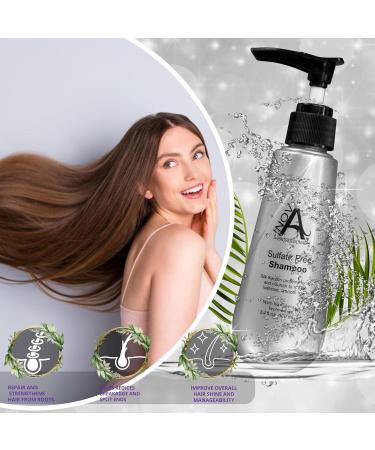 Silk Keratin Smooth Protection Sulfate-Free Shampoo - 320 ML | Nourish & Repair Hair - Buy Online on GoSupps.com