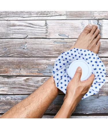 Ice Bags | Refillable Sports Hot Use Ice Wrap Pack Skin Care Products for Bruises Bumps Spasms Sprain Fever Toothache Headache Pochy Pentagram Medium - Buy Online on GoSupps.com