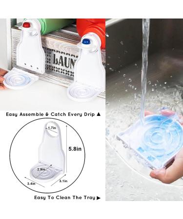 Buy Laundry Detergent Cup Holder | Drip Catcher & Tray for Easy Clean Up | International Shipping Available - Buy Online on GoSupps.com