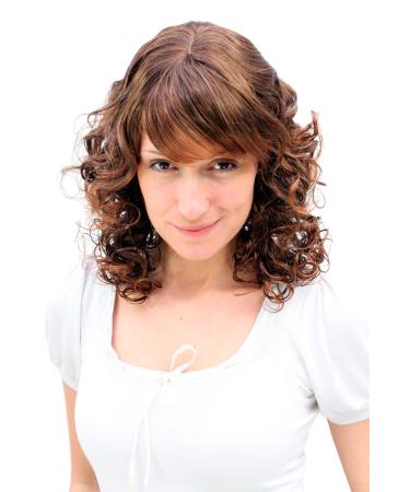 WIG ME UP - MC008-2T30 Wig brown medium-long curly hair new romance