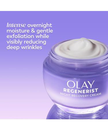 Olay Regenerist Night Recovery Cream - 1.7 oz | Anti-Aging Face Moisturizer - Buy Online on GoSupps.com