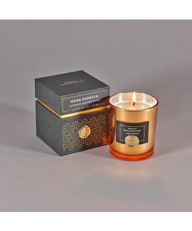 Organic Large Tropical Candle: Guava & Lychee Rejuvenation (280g/60hrs) | Vegan Soy Wax Blend with Exotic Flowers | Ideal Gift for Women & Men | Home Supplys - Buy Online on GoSupps.com