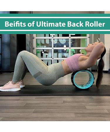 ENERGY FLOW Back Roller: Deep Tissue Massage & Spine Cracker for Back Pain Relief and Improved Flexibility - Buy Online on GoSupps.com