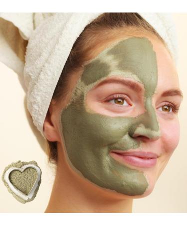 KAPTAN LDA French Green Clay Powder for facial mask hair and body detox and purify 100 natural 250 g excellent for face and hair mask spot treatment body wrap detoxbate foot soak and - Buy Online on GoSupps.com