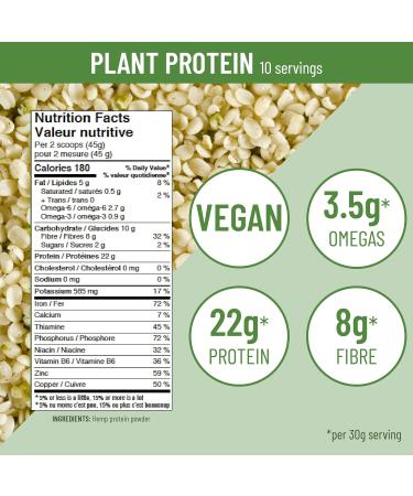 Premium Plant Protein Powder - Vegan Natural & Organic | Shop Internationally - Buy Online on GoSupps.com