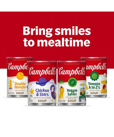 Campbell's Kids Soup PAW Patrol Puppy-Shaped Pasta in Chicken Soup 10.5 oz Can (Pack of 12) | Paw Patrol Character Pasta - Buy Online on GoSupps.com