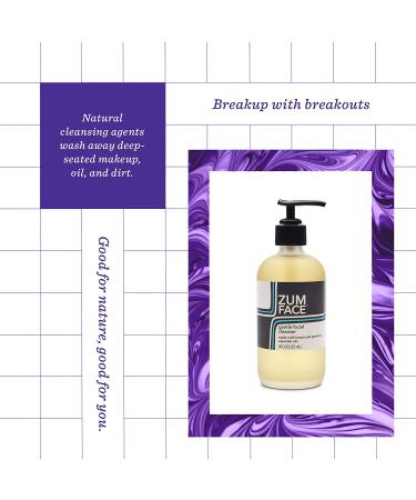 Shop Indigo Wild Zum Face Gentle Facial Cleanser - 8 fl oz | Natural & Effective Skincare - Buy Online on GoSupps.com