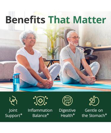 Turmeric Curcumin Boswellia with Ginger & BioPerine - 95% Curcuminoids, Joint & Cartilage Support - 60 Vegan Capsules - Buy Online on GoSupps.com