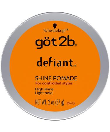Got2B Defiant Shine Pomade White 2 Oz - Perfect Styling Solution - Buy Online on GoSupps.com