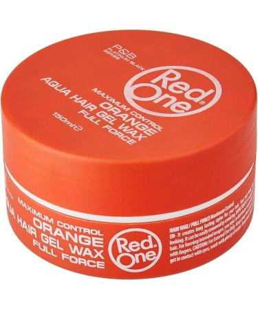 RedOne Aqua Gel Hair Wax Orange - Long Lasting Hold and Shine - Buy Online on GoSupps.com