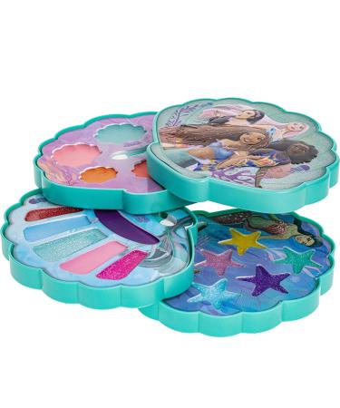 Shop Townley Girl The Little Mermaid Clam Beauty Compact Set - Kids Makeup Kit with Lip Gloss Palette for Ages 3+ | Perfect for Parties & Sleepovers - Buy Online on GoSupps.com