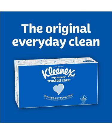 Kleenex Trusted Care Facial Tissues 144 Count (Pack of 3) - 432 Tissues Total - Buy Online on GoSupps.com