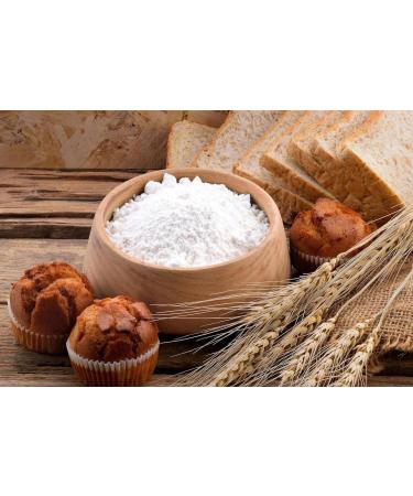 Traditional Organic White Flour-Certified Organic Non-GMO Vegan No Additives No Preservatives Resealable Bag by Thames Organic 1kg - Buy Online on GoSupps.com