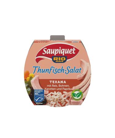 Saupiquet Rio Mare Tuna Salad Texana - 160g | Premium International Tuna Salad for Healthy Meals - Buy Online on GoSupps.com