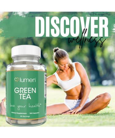 Lumen Naturals Green Tea Supplement Blend for Women - Green Coffee Bean - 180 Count - 60 Servings 180 Count (Pack of 1) - Buy Online on GoSupps.com