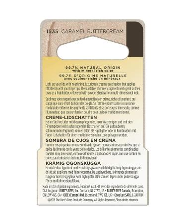 Burt's Bees Color Nurture Cream Eye Shadow - Caramel Buttercream 0.25oz - Buy Online on GoSupps.com