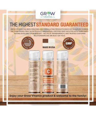 True Skin Vitamin C Face Moisturizer - Brightening Anti Aging Cream with Vitamin B5, E, Jojoba Oil, Aloe Vera & Green Tea - 1.8 fl oz - Buy Online on GoSupps.com