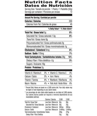 Pop-Tarts Breakfast Toaster Pastries  Frosted Blueberry Flavored  22 oz (12 Count) - Buy Online on GoSupps.com