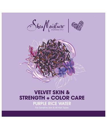 SheaMoisture Purple Rice Water Velvet Skin Body Wash - 13 fl oz | Hydrating & Nourishing - Buy Online on GoSupps.com